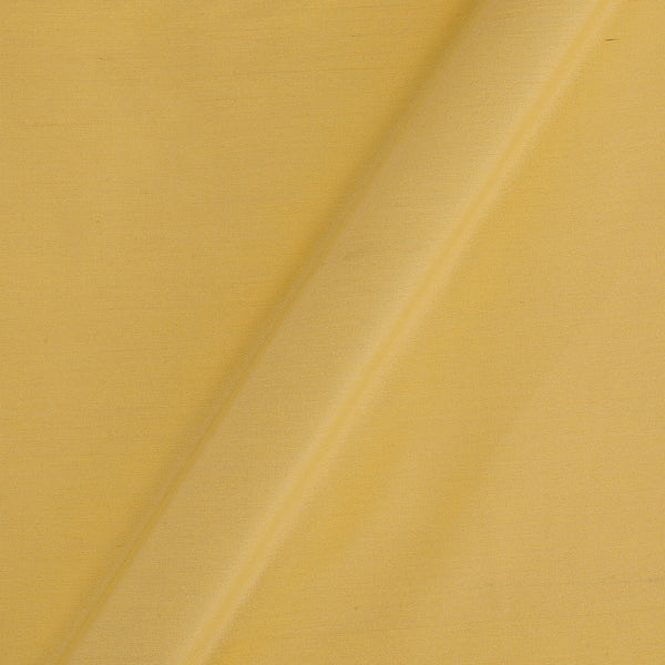 Spun Cotton (Banarasi PS Cotton Silk) Lemon Yellow Colour Fabric - Dry Clean Only freeshipping - SourceItRight