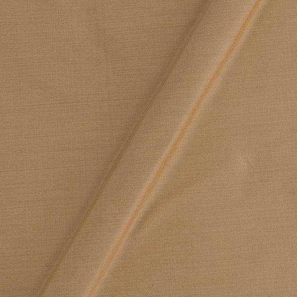 Spun Cotton (Banarasi PS Cotton Silk) Beige Colour Fabric - Dry Clean Only freeshipping - SourceItRight