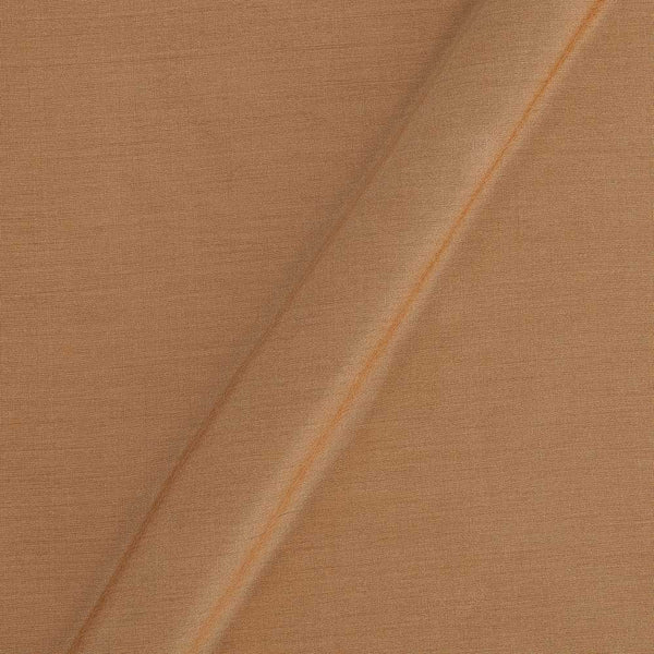 Spun Cotton (Banarasi PS Cotton Silk) Beige Gold Colour Fabric - Dry Clean Only freeshipping - SourceItRight