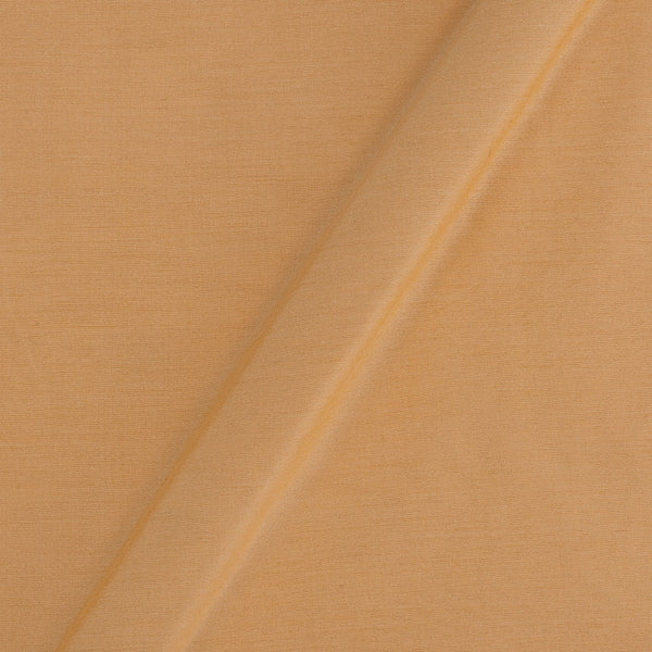 Spun Cotton (Banarasi PS Cotton Silk) Cream Yellow Colour Fabric - Dry Clean Only freeshipping - SourceItRight