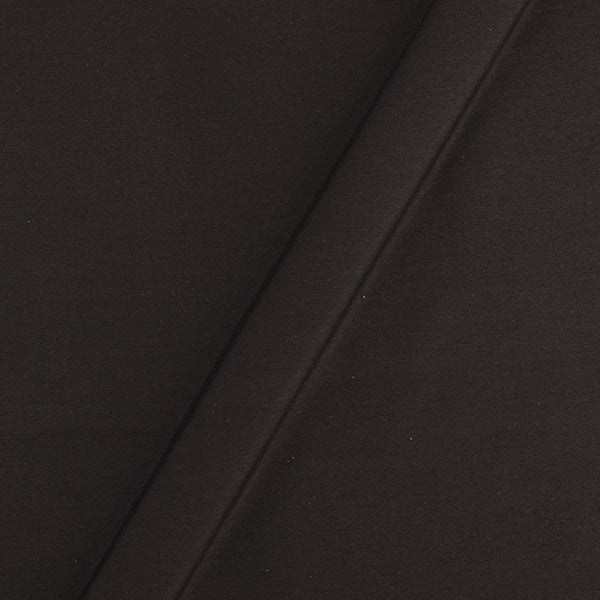 Spun Cotton (Banarasi PS Cotton Silk) Black Colour Fabric - Dry Clean Only freeshipping - SourceItRight