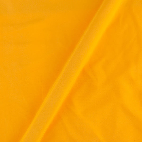 Buy Butter Crepe Turmeric Yellow Colour Fabric 4001BT Online