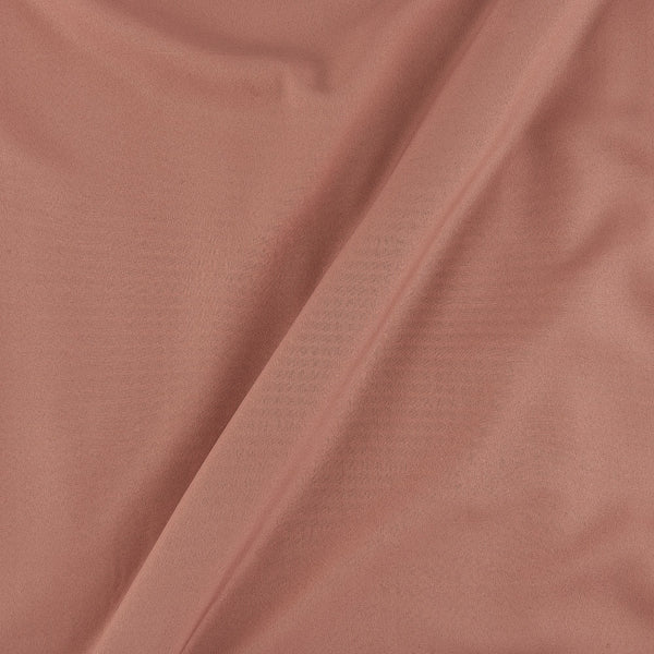 Buy Dusty Rose Pink Plain Dyed Satin Georgette Fabric Online