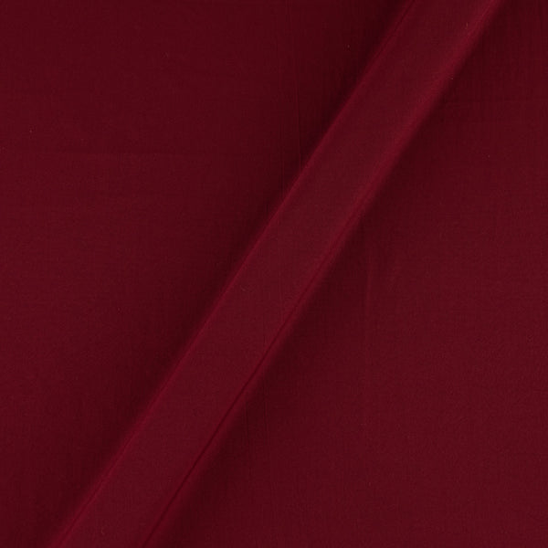 Butter Crepe Maroon Colour 41 Inches Width Fabric freeshipping - SourceItRight