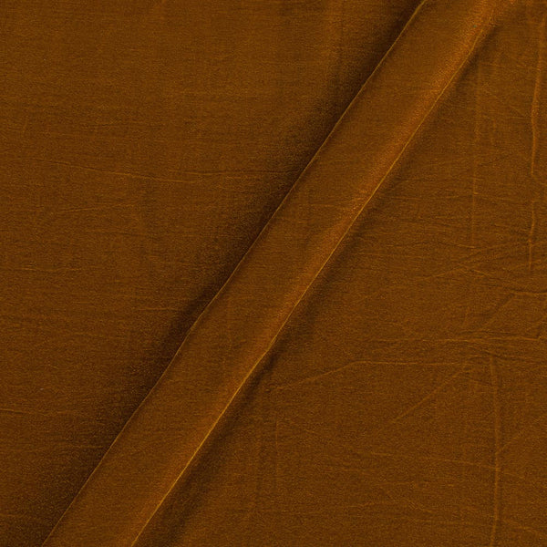 Micro Velvet Brown Colour 45 Inches Width Fabric freeshipping - SourceItRight