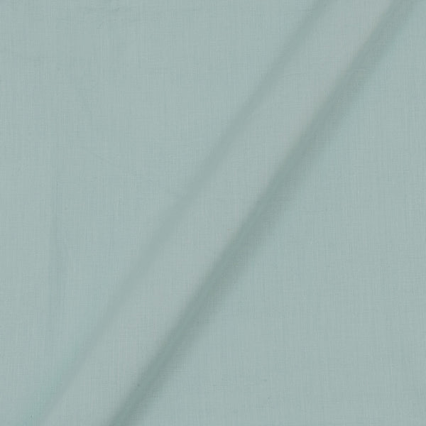 60's Soft (Silklized) Cotton Aqua Colour 43 Inches Width Fabric freeshipping - SourceItRight