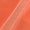 Buy Sparkling Organza Peach Orange Colour Imported Fabric 4015D Online