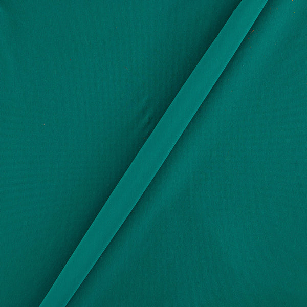 Buy Georgette Peacock Blue Colour Plain Dyed Poly Fabric Ideal For Dupatta Online 4016H