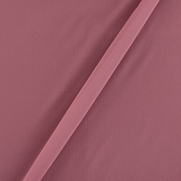 Buy Georgette Dusty Pink Colour Plain Dyed Poly Fabric Ideal For Dupatta Online 4016L