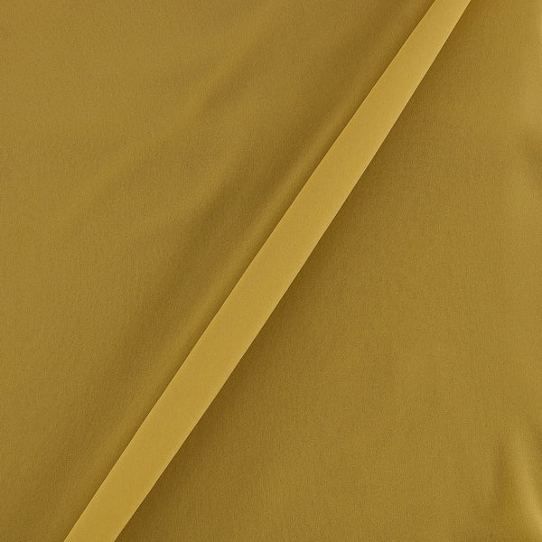 Buy Georgette Olive Colour Plain Dyed Poly Fabric Ideal For Dupatta Online 4016U