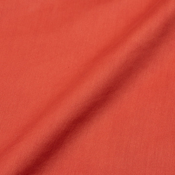 Brick Colour Chanderi Silk Fabric freeshipping - SourceItRight