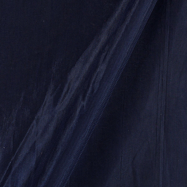 Mono Net Midnight Blue Colour Plain Dyed 46 Inches Width Fabric freeshipping - SourceItRight