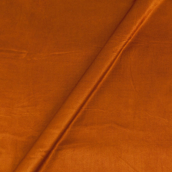 Mashru Gaji Rust Colour Dyed Fabric Online 4072AM 