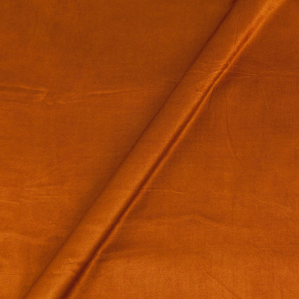 Mashru Gaji Rust Colour Dyed Fabric Online 4072AM