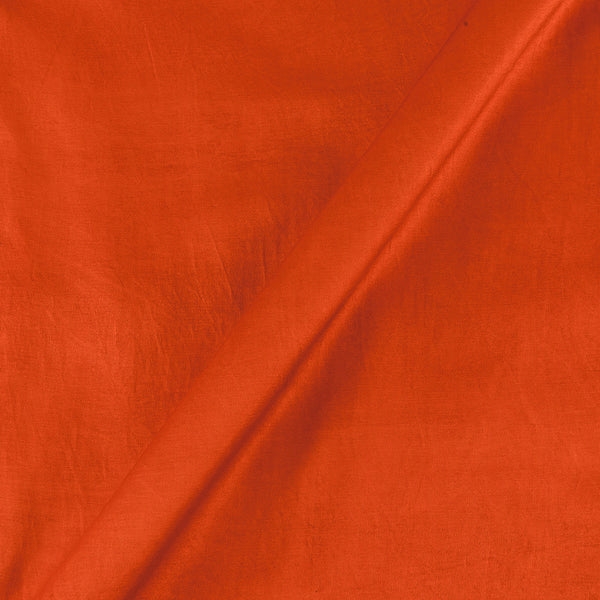 Mashru Gaji Tangerine Orange Colour Dyed Fabric Online 4072BL