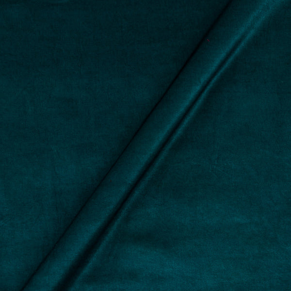 Mashru Gaji Teal Colour Dyed Fabric Online 4072DD
