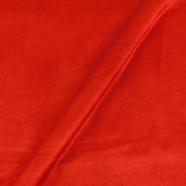 Mashru Gaji Saffron Orange Colour Dyed Fabric Online 4072DJ
