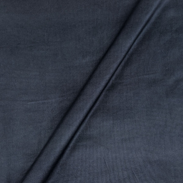 Mashru Gaji Steel Grey Colour Dyed Fabric 4072GO