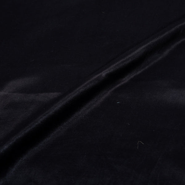 Mashru Gaji Black Colour 46 Inches Width Dyed Fabric freeshipping - SourceItRight