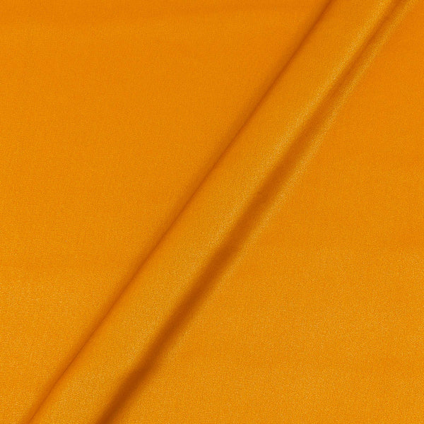 Shimmer Satin Mustard Colour 43 Inches Width Dyed Poly Fabric - Dry Clean Only freeshipping - SourceItRight