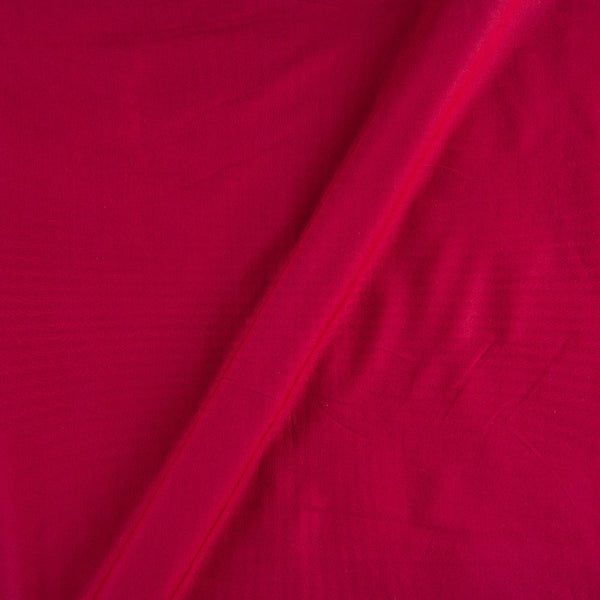 Buy Rayon Crimson Colour Plain Dyed Fabric Online 4077CR