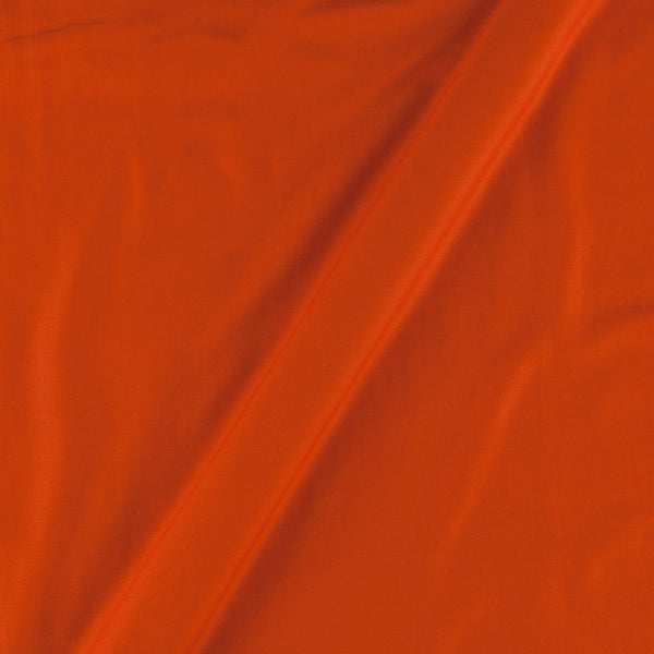 Rayon Fanta Orange Colour 42 inches Width Plain Dyed Fabric freeshipping - SourceItRight
