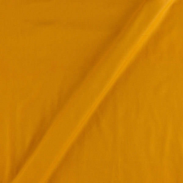 Buy Rayon Mustard Colour Plain Dyed Fabric 4077N Online