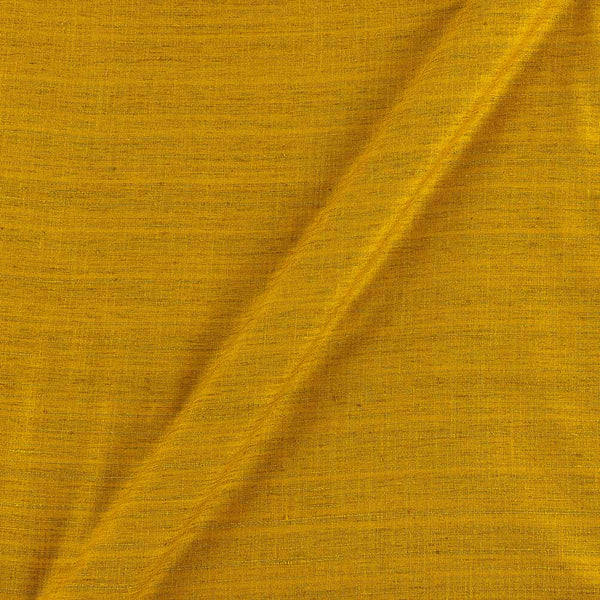 Artificial Matka Silk Lemon Yellow Colour Fabric 4078AB