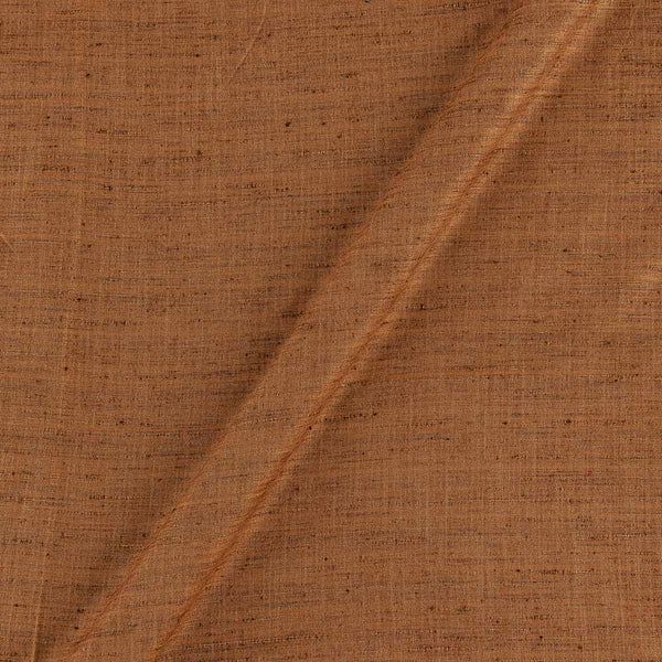 Buy Artificial Matka Silk Cinnamon Colour Fabric Online 4078AF
