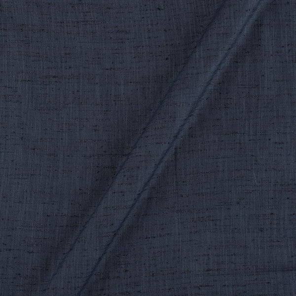 Artificial Matka Silk Blue Black Mix Tone Fabric freeshipping - SourceItRight