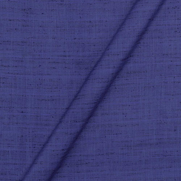 Artificial Matka Silk Royal Blue Colour Fabric freeshipping - SourceItRight