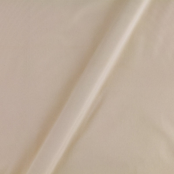 Cotton Lycra Pearl White Colour Stretchable Fabric Online 4082A