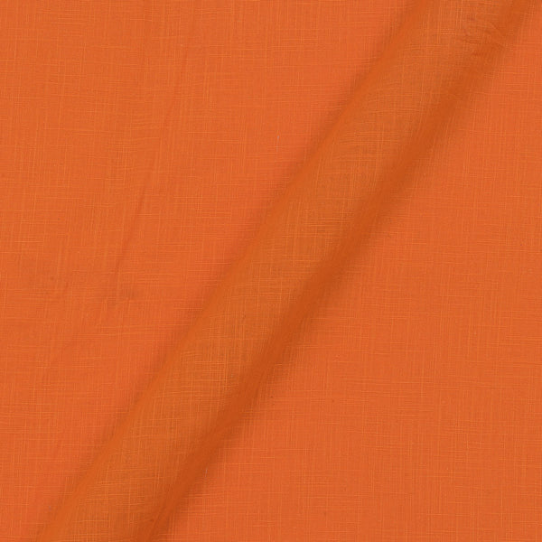 Slub Cotton Orange Colour 39 Inches Width Fabric freeshipping - SourceItRight