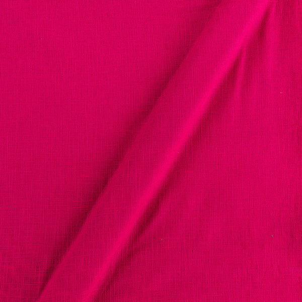 Slub Cotton Hot Pink Colour Fabric Online 4090GO
