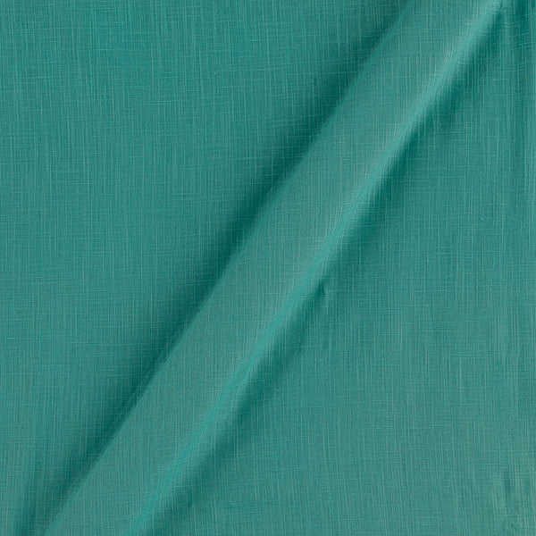 Slub Cotton Aqua Marine Colour Fabric Online 4090HE