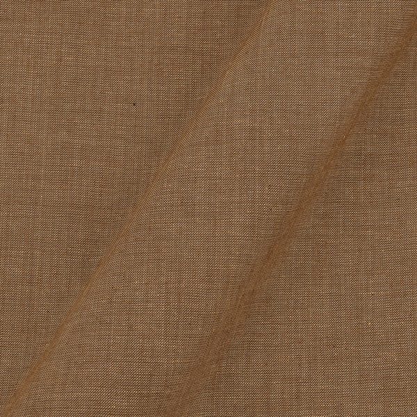 Viscose Georgette Beige Brown Colour Dyed Fabric - SourceItRight