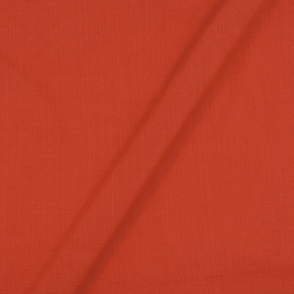 South Cotton Orange Colour Dyed Washed 43 Inches Width Fabric freeshipping - SourceItRight