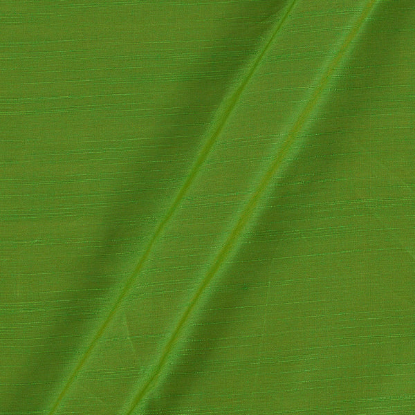 Spun Dupion (Artificial Raw Silk)  Acid Green Two Tone 41 inches Width Fabric freeshipping - SourceItRight