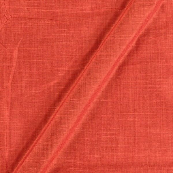 Spun Dupion (Artificial Raw Silk) Peach Orange 43 Inches Width Fabric freeshipping - SourceItRight