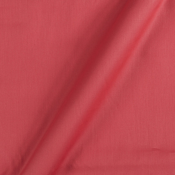 Cotton Satin Coral Colour 42 inches Width Dyed Fabric freeshipping - SourceItRight