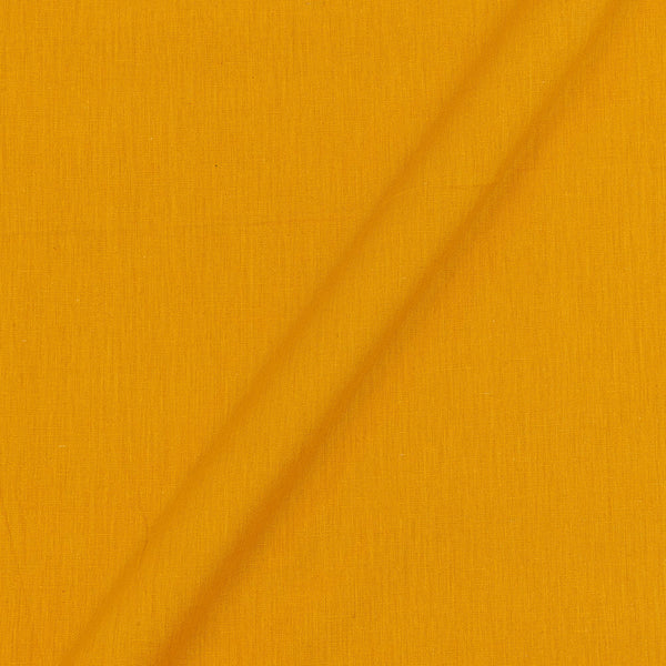 Cotton Flex [For Bottom Wear] Golden Yellow Colour 43 Inches Width Fabric freeshipping - SourceItRight