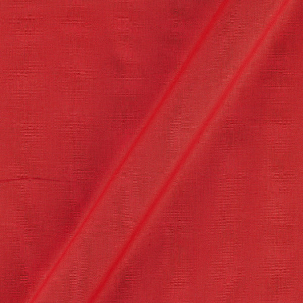 Cotton Flex [For Bottom Wear] Poppy Orange Colour 43 Inches Width Fabric freeshipping - SourceItRight
