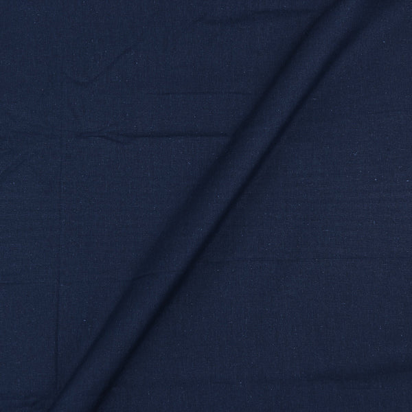 Cotton Flex [For Bottom Wear] Navy Blue Colour 41 Inches Width Fabric freeshipping - SourceItRight