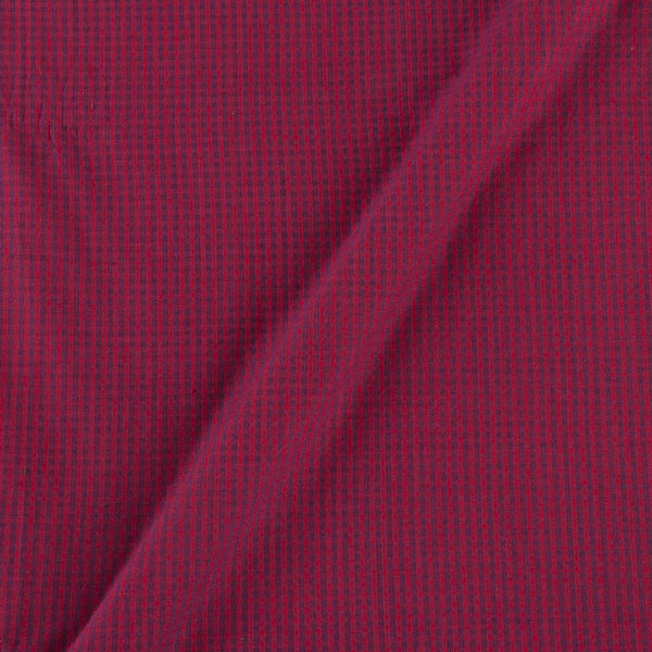 South Cotton Cherry Pink Colour Mini Check Washed 42 Inches Width Fabric freeshipping - SourceItRight
