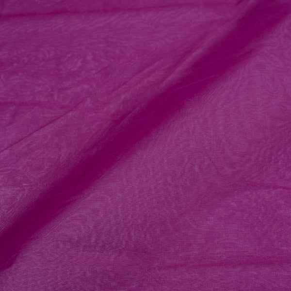 Resham Organza Lavender Colour Semi Nylon Fabric freeshipping - SourceItRight