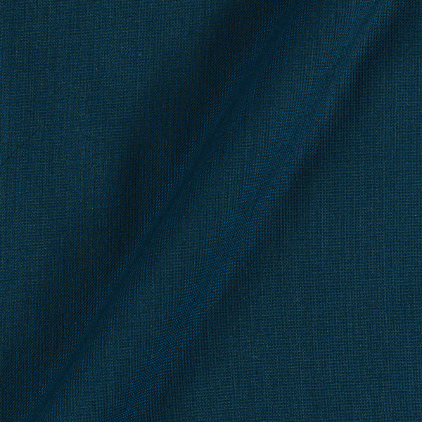 Cotton Matty Teal Blue Colour Dyed Fabric freeshipping - SourceItRight