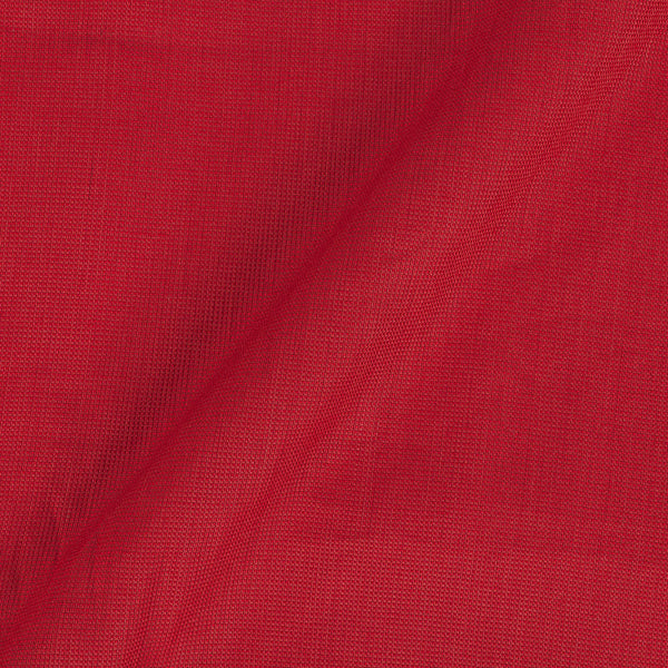 Bright red color mercerised cotton 100g/452m