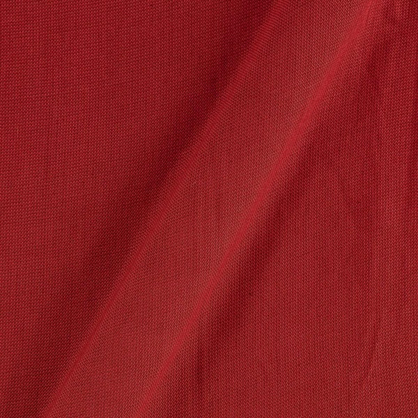 Cotton Matty Mars Red Colour Dyed Fabric (Viscose & Cotton Blend) Online 4144CG