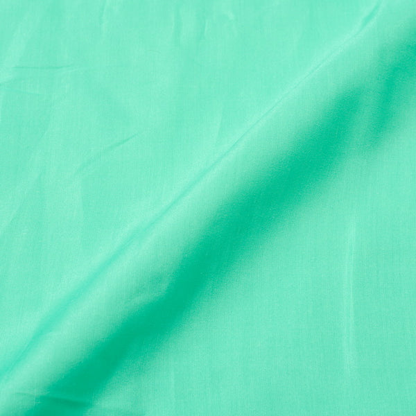 Polyester Aqua Marine Colour Linen Satin Type Fabric freeshipping - SourceItRight
