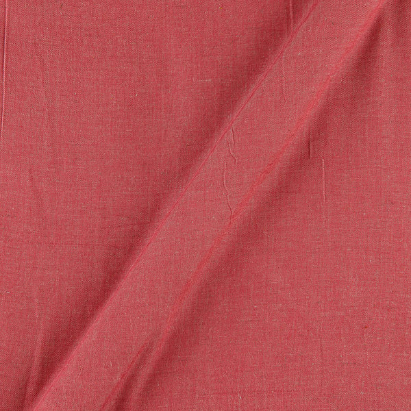 Twill Cotton Carrot Pink Cross Tone [Pink X White] 45 Inches Width Fabric